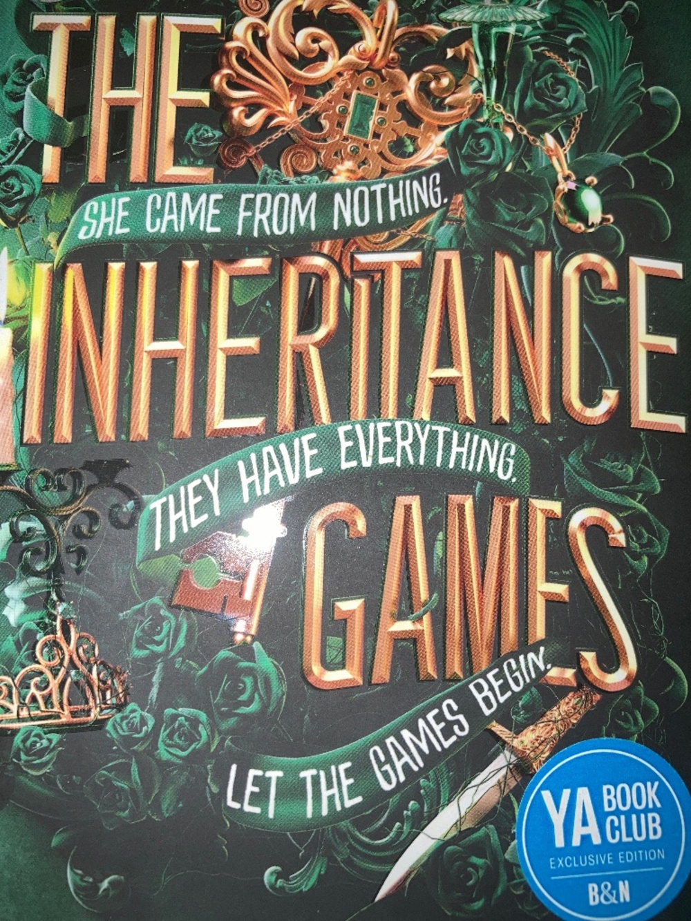 The inheritance Game Jennifer Lynn Barne